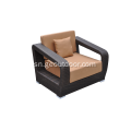 6pcs aluminium base rattan yero ruvara sofa